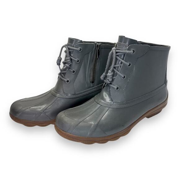 Sperry Top-Sider Women's Syren Gulf Memory Foam Duck Boot 8.5 Dark Grey Gray0 - Picture 1 of 10